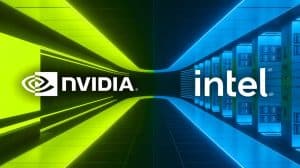 Illustration de la collaboration stratégique entre Nvidia et Intel pour transformer le secteur technologique.