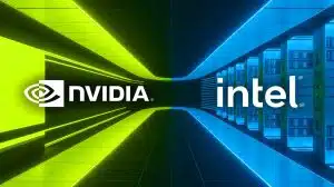 Illustration de la collaboration stratégique entre Nvidia et Intel pour transformer le secteur technologique.