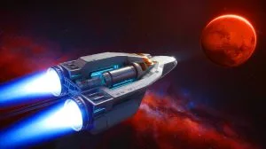 Illustration de la propulsion nucléaire thermique pour des voyages spatiaux plus rapides.