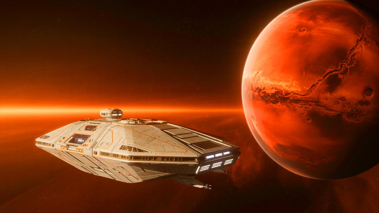 Elon Musk construit une arche spatiale géante pour évacuer l&rsquo;humanité vers Mars en cas de guerre nucléaire ou catastrophe climatique terrestre