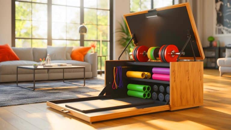 « Ça ressemble à une table basse » : cette salle de sport cachée dans un coffre qui révolutionne le fitness à domicile