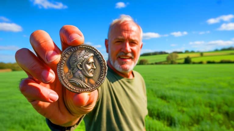 « Il a creusé six ans pour ça » : un retraité découvre une pièce romaine unique d’Aulus Vitellius vendue plus de 6 000 € (et le mystère reste entier)