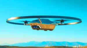 Illustration de la nouvelle série de drones Nomad de Sikorsky, combinant agilité et autonomie pour des missions sans piste.