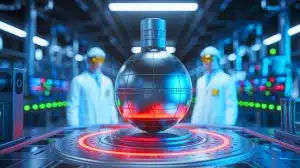 Illustration de la bombe nucléaire B61-13 récemment dévoilée par le laboratoire national Sandia.