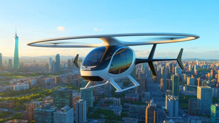 « Il vole sans pilote sur 200 km » : le nouveau taxi aérien autonome d’EHang promet de relier les villes en 30 minutes (et sans une goutte de kérosène)