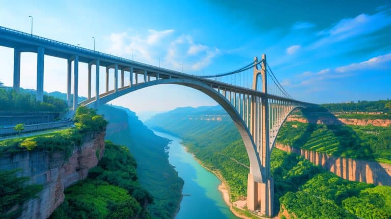 « On traverse un canyon en deux minutes » : la Chine inaugure le plus haut pont du monde à 625 m, prouesse vertigineuse et pari touristique colossal
