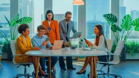 « Ils ne veulent plus grimper » : cette génération Z bouleverse le travail en refusant les carrières classiques (et les entreprises paniquent) Illustration de la nouvelle approche professionnelle de la génération Z privilégiant le minimalisme et l'équilibre.