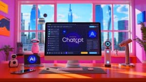 Illustration de ChatGPT Atlas et ses nouvelles fonctionnalités innovantes développées par OpenAI.