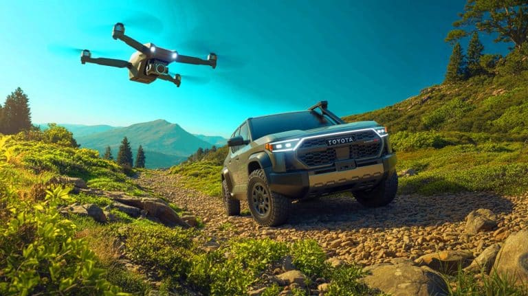 « Votre prochaine voiture aura un drone » : cette idée folle pourrait révolutionner la conduite tout-terrain (et rendre les accidents presque impossibles)