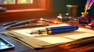 La révolution du stylo à bille : 80 ans d’évolution qui ont transformé notre façon d’écrire et de penser Illustration de l'évolution technologique du stylo à bille depuis son invention par László Bíró.
