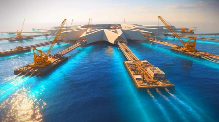 « Ce chantier flottant défie le monde » : Oxagon, future mégastructure saoudienne de 1 007 hectares, ravive les craintes d’un bouleversement économique mondial