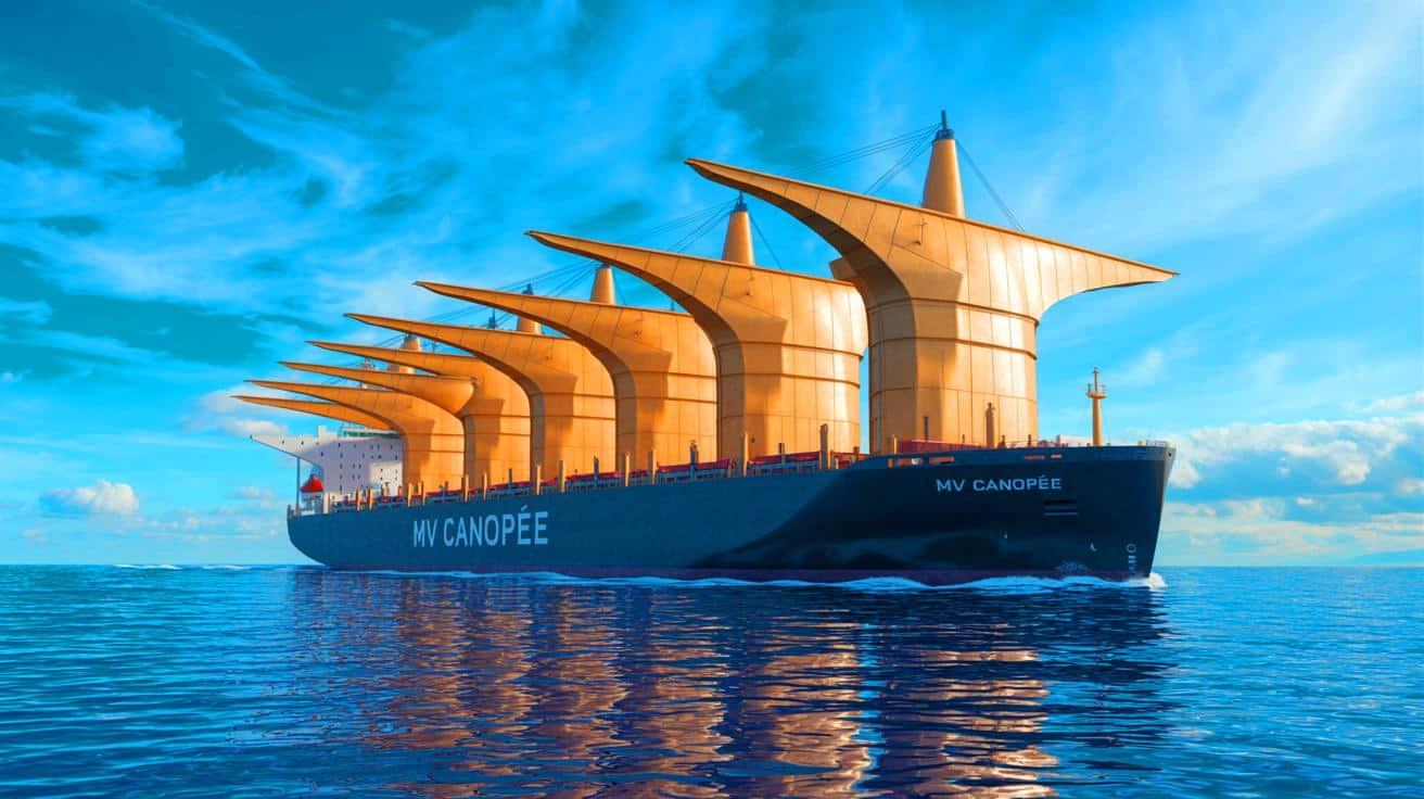 « Il a livré la Lune porté par le vent » : ce cargo français à voiles réduit le carbone de 30 % (et réinvente le transport maritime mondial)