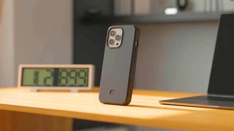 Cette coque innovante promet-elle de réduire l&rsquo;addiction au smartphone avec son poids étonnant et déconcertant ?