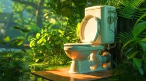 Etteliot révolutionne les toilettes sèches avec un vaporisateur d’urine pour une autonomie complète hors réseau Illustration de l'Etteliot S, système innovant de vaporisation d'urine pour toilettes sèches séparatives.