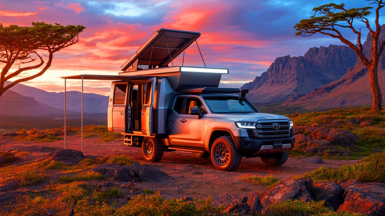 Le Bliss Mobil révolutionne l&rsquo;expédition : découvrez le confort et la robustesse de ce camper télescopique unique