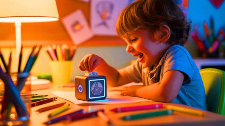 Un gadget AI transforme les dessins des enfants en autocollants imprimables, stimulant leur créativité et imagination