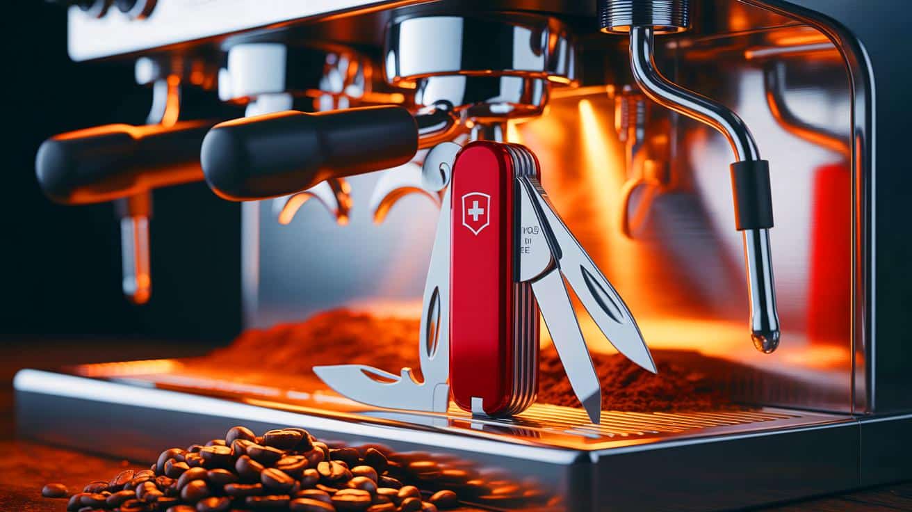 Victorinox et La Marzocco : un couteau suisse pour baristas qui transforme l&rsquo;art du café au quotidien