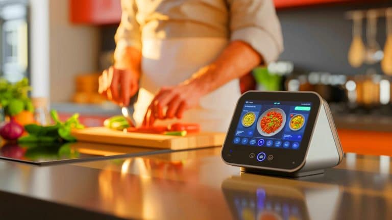 Le Chef Cube dote chaque cuisinier à domicile d’un assistant personnalisé pour réussir toutes les étapes des recettes