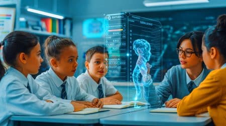 L’IA peut se tromper : un expert français révolutionne l’apprentissage des élèves avec une méthode audacieuse Illustration de l'utilisation pédagogique des erreurs de l'intelligence artificielle par les enseignants.